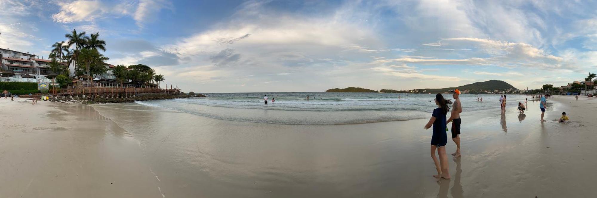 Apto Vista Mar -250Mts Da Praia 봄비나스 외부 사진